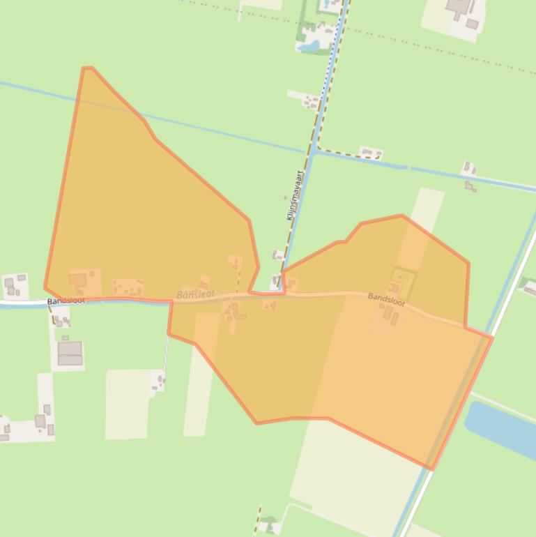 Kaart van postcodegebied 8538RJ.