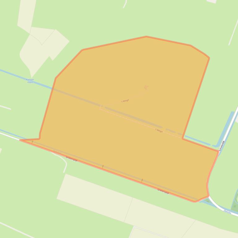 Kaart van postcodegebied 8538RS.
