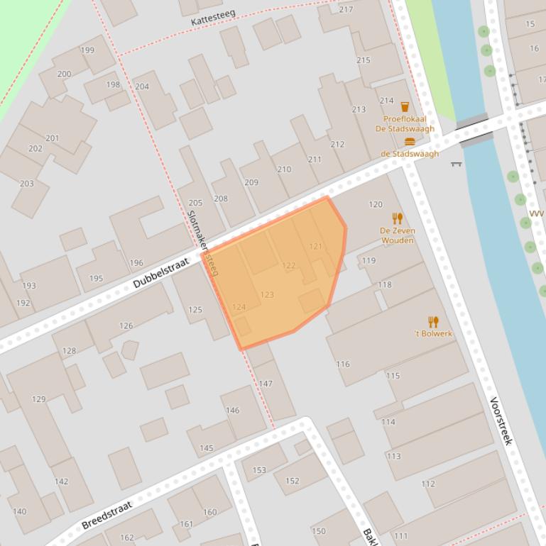 Kaart van postcodegebied 8556XD.