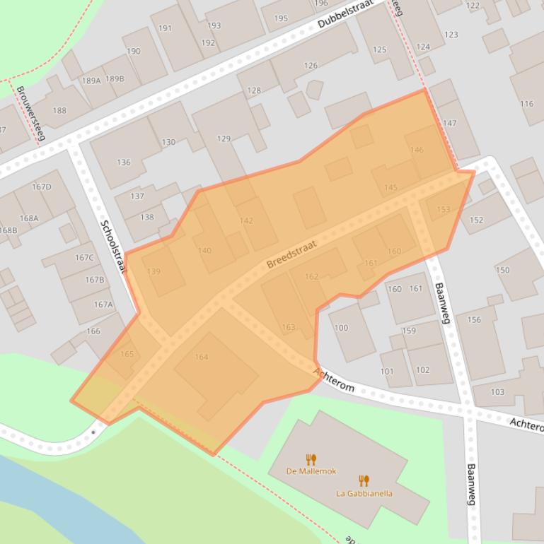 Kaart van postcodegebied 8556XM.