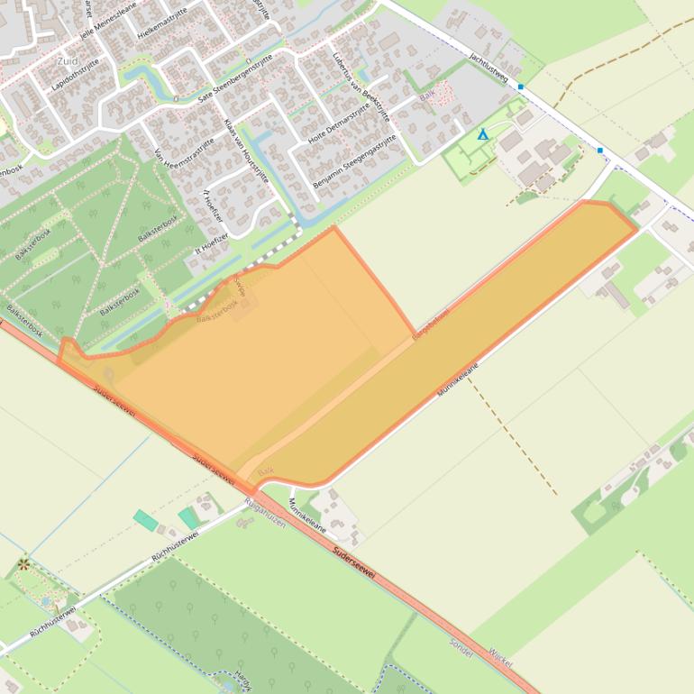 Kaart van postcodegebied 8561GR.