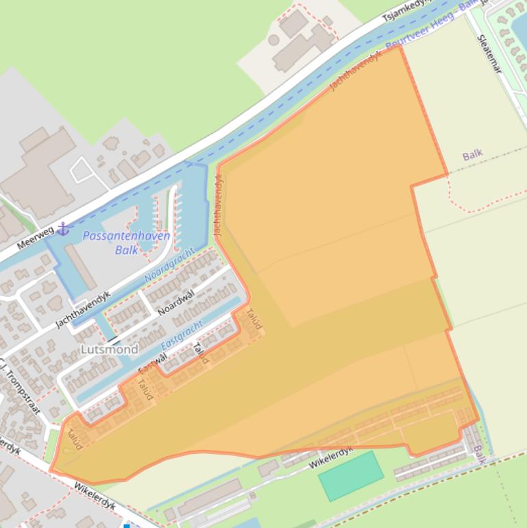 Kaart van postcodegebied 8561KD.