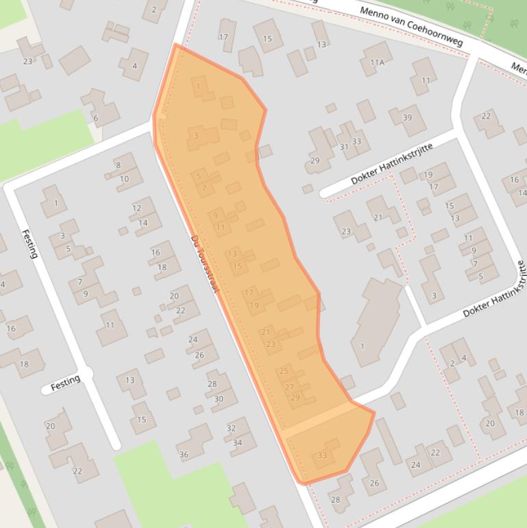 Kaart van postcodegebied 8563AG.