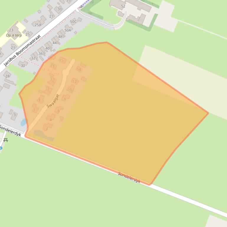 Kaart van postcodegebied 8565GB.