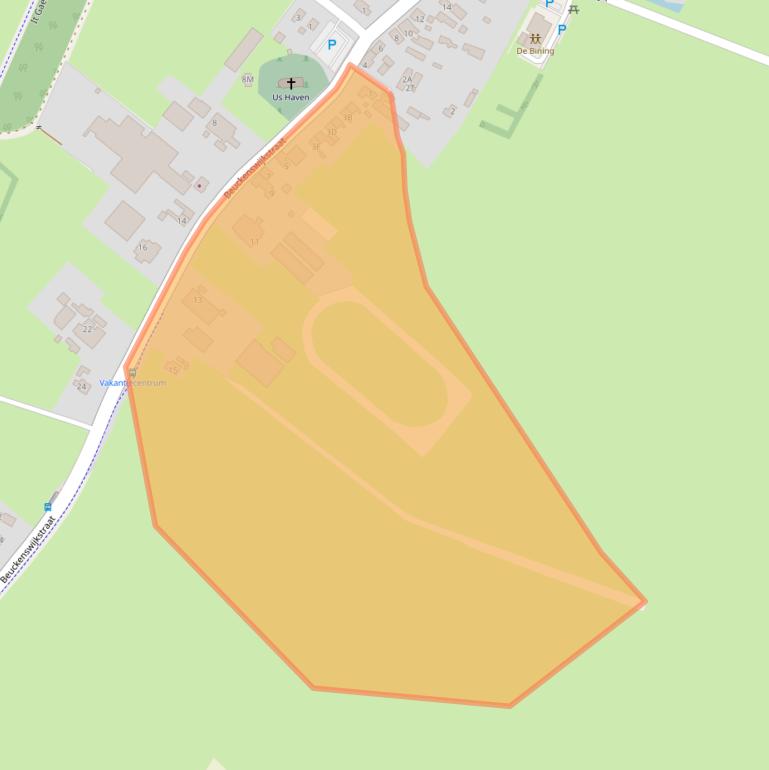 Kaart van postcodegebied 8565GM.