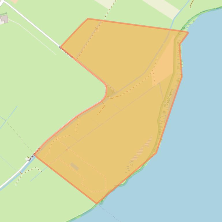 Kaart van postcodegebied 8566JP.