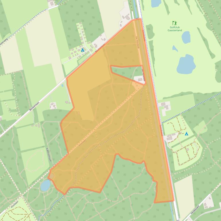 Kaart van postcodegebied 8567HC.