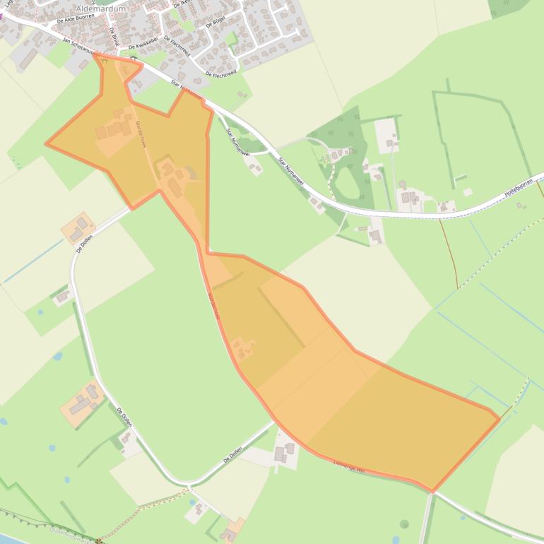 Kaart van postcodegebied 8567HL.