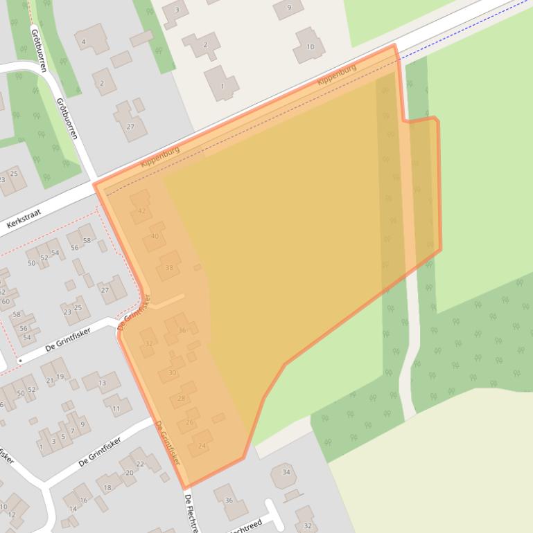 Kaart van postcodegebied 8567LP.