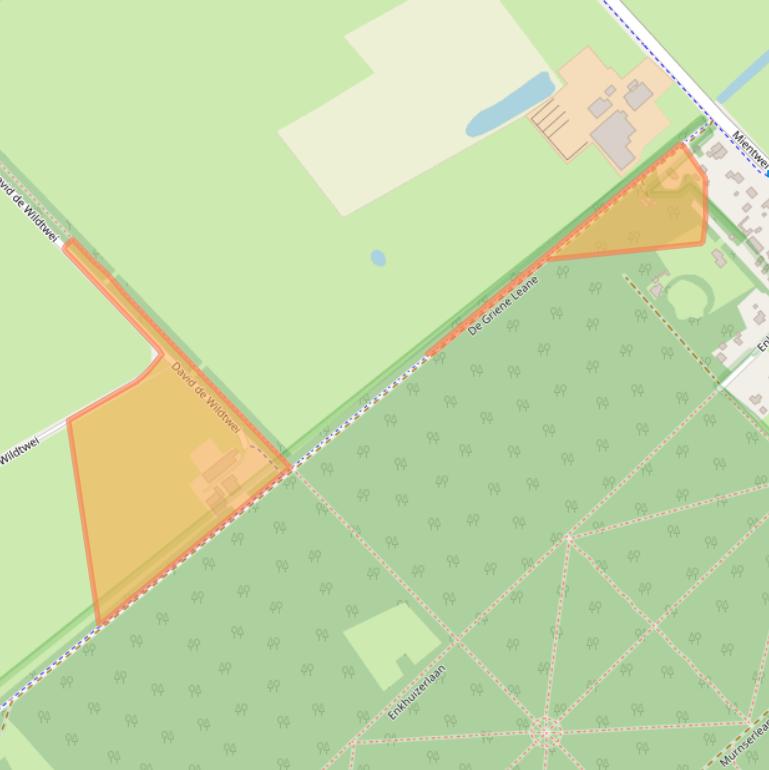 Kaart van postcodegebied 8572WJ.