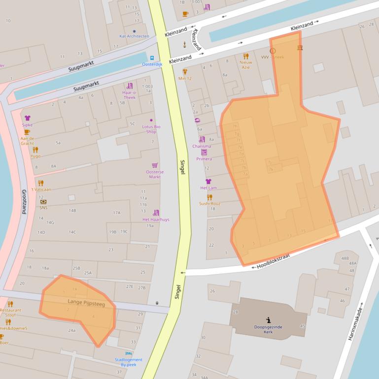 Kaart van postcodegebied 8601AP.