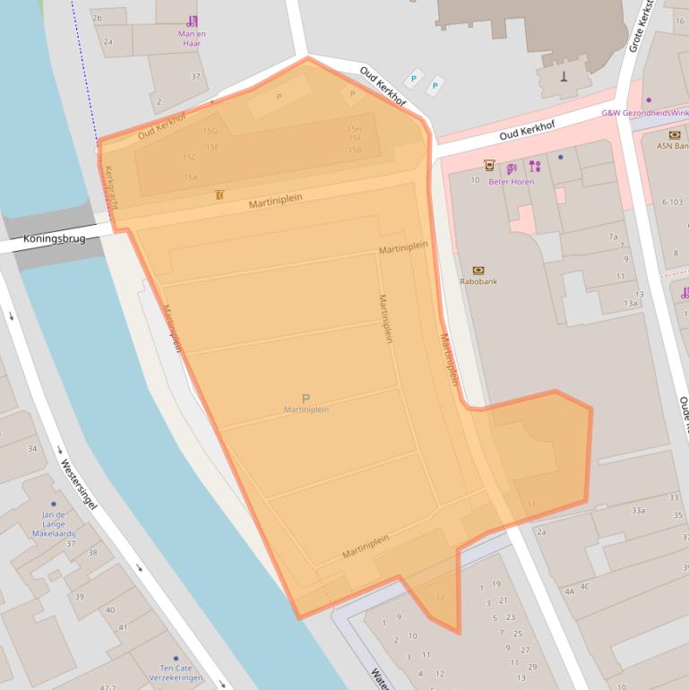 Kaart van postcodegebied 8601EG.