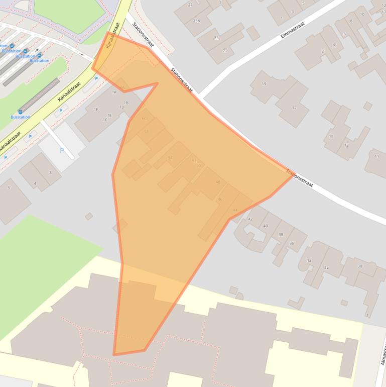 Kaart van postcodegebied 8601GG.