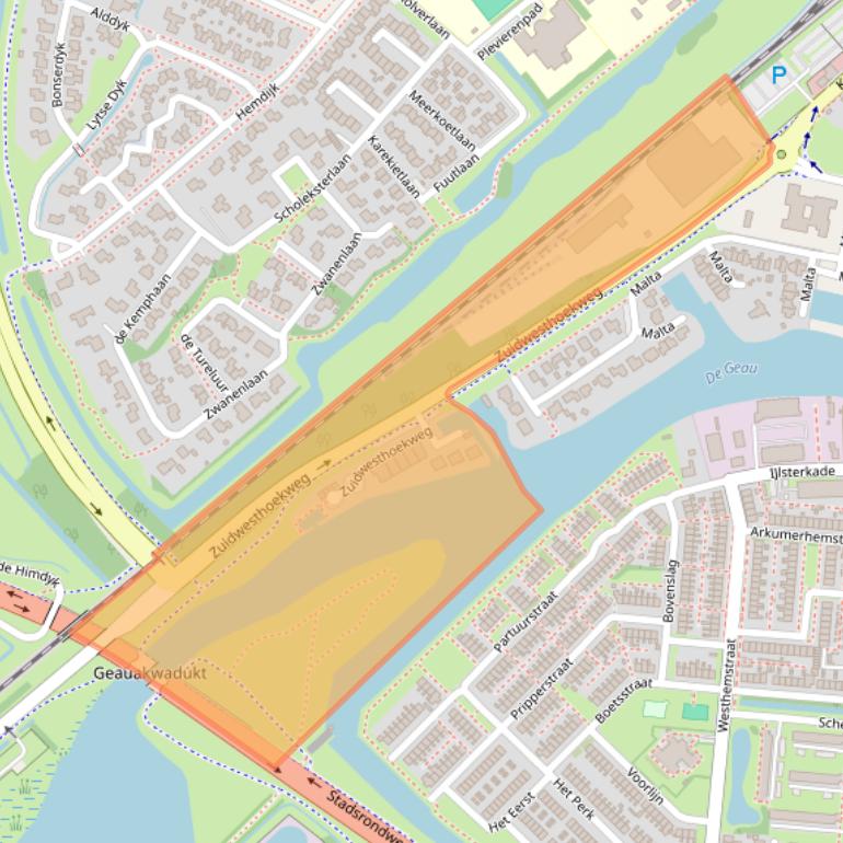 Kaart van postcodegebied 8601HG.