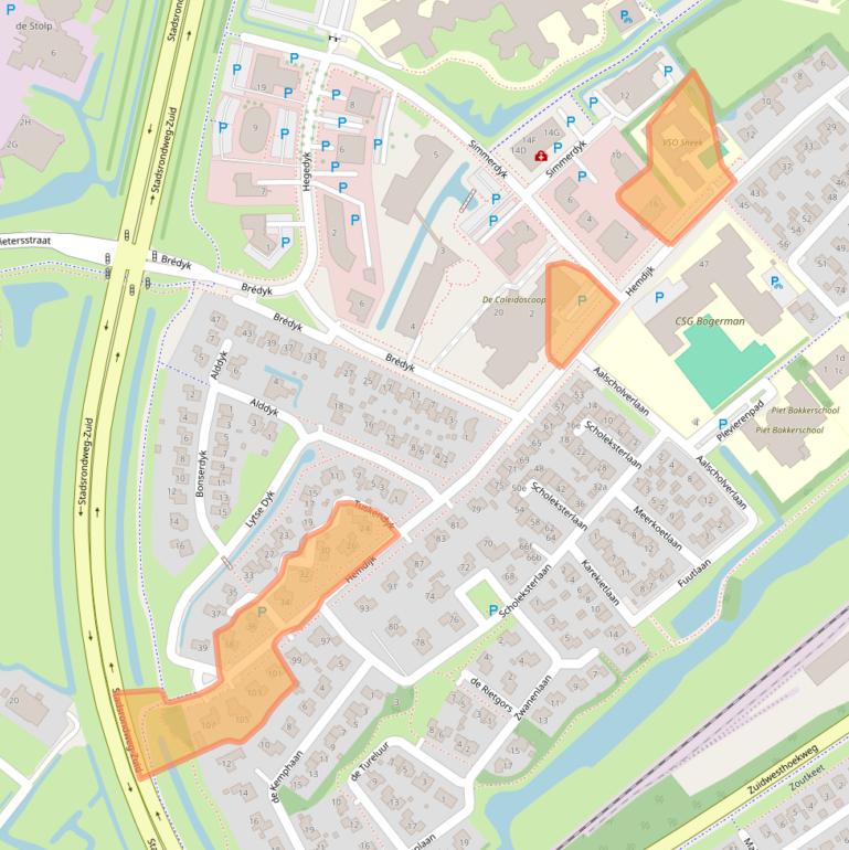 Kaart van postcodegebied 8601JV.