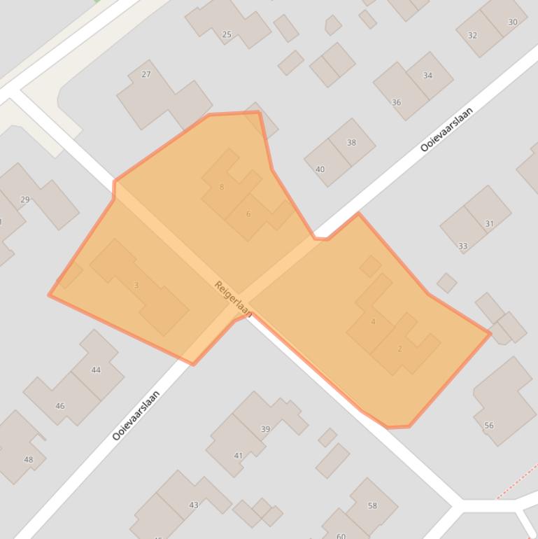 Kaart van postcodegebied 8601XG.