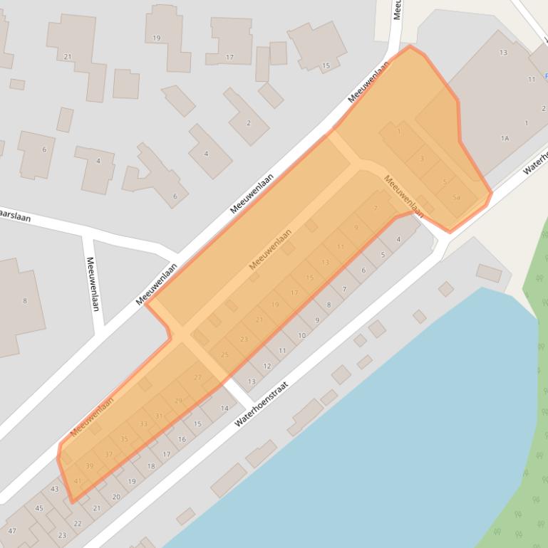 Kaart van postcodegebied 8601XP.