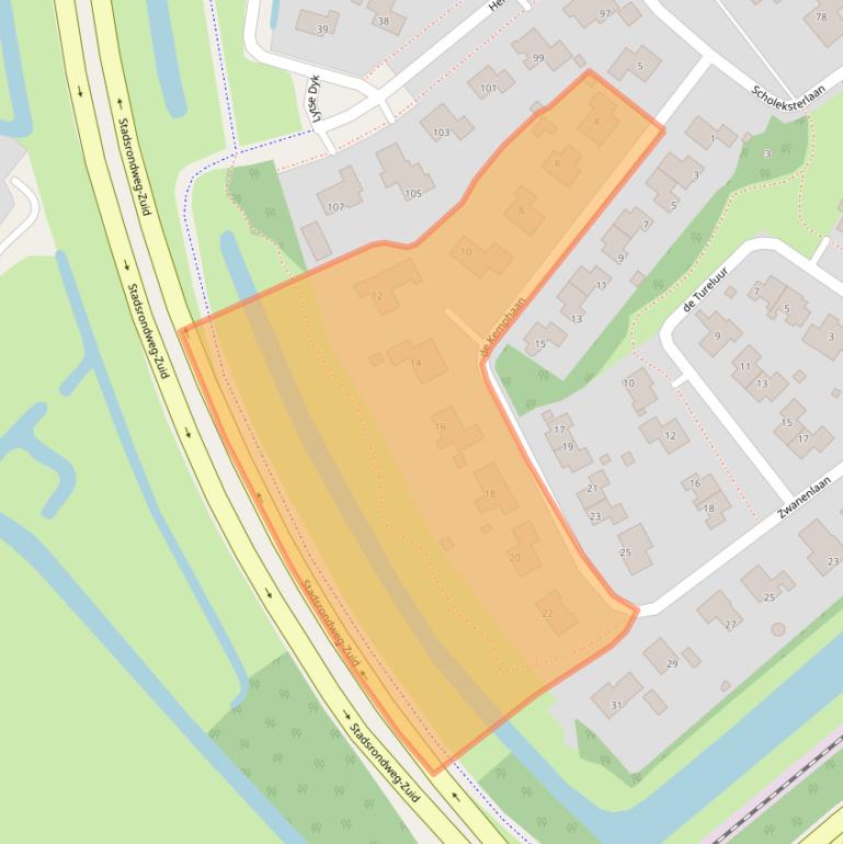 Kaart van postcodegebied 8601ZH.