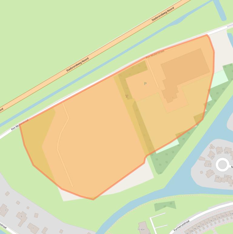 Kaart van postcodegebied 8602CL.