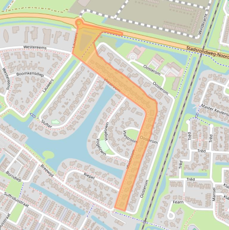 Kaart van postcodegebied 8602CX.