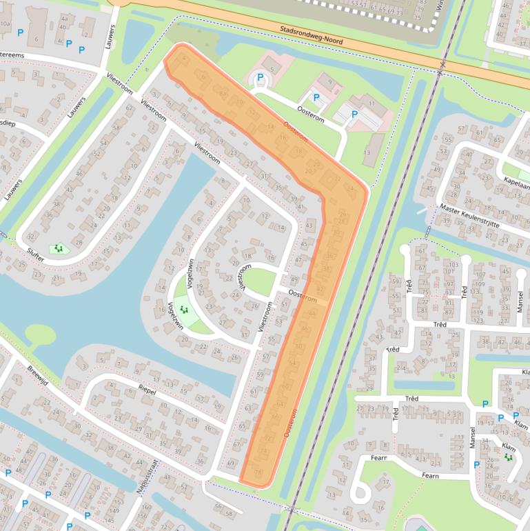 Kaart van postcodegebied 8602DG.