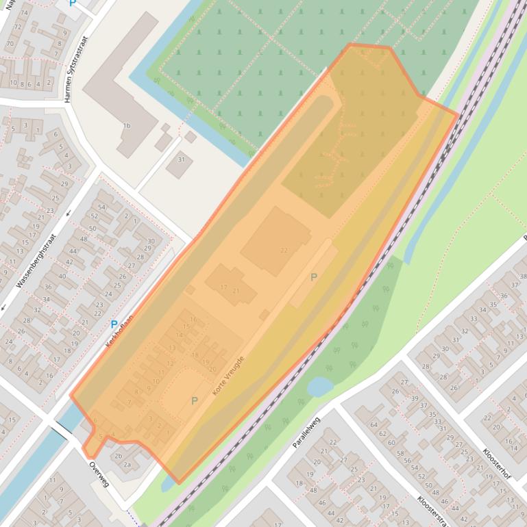 Kaart van postcodegebied 8602TR.