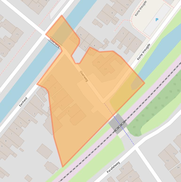 Kaart van postcodegebied 8602TS.