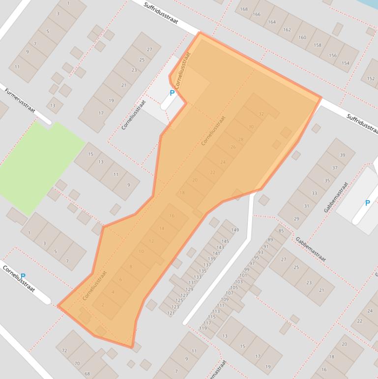 Kaart van postcodegebied 8602VB.