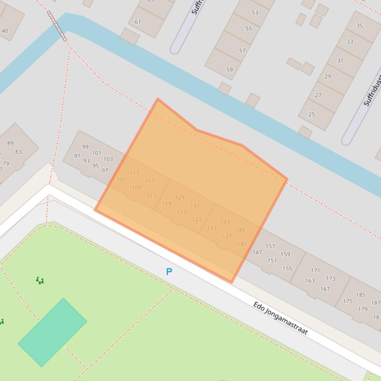 Kaart van postcodegebied 8602VW.