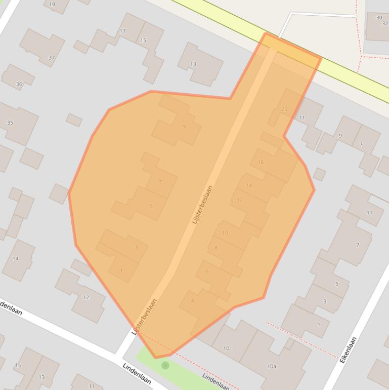 Kaart van postcodegebied 8603BW.