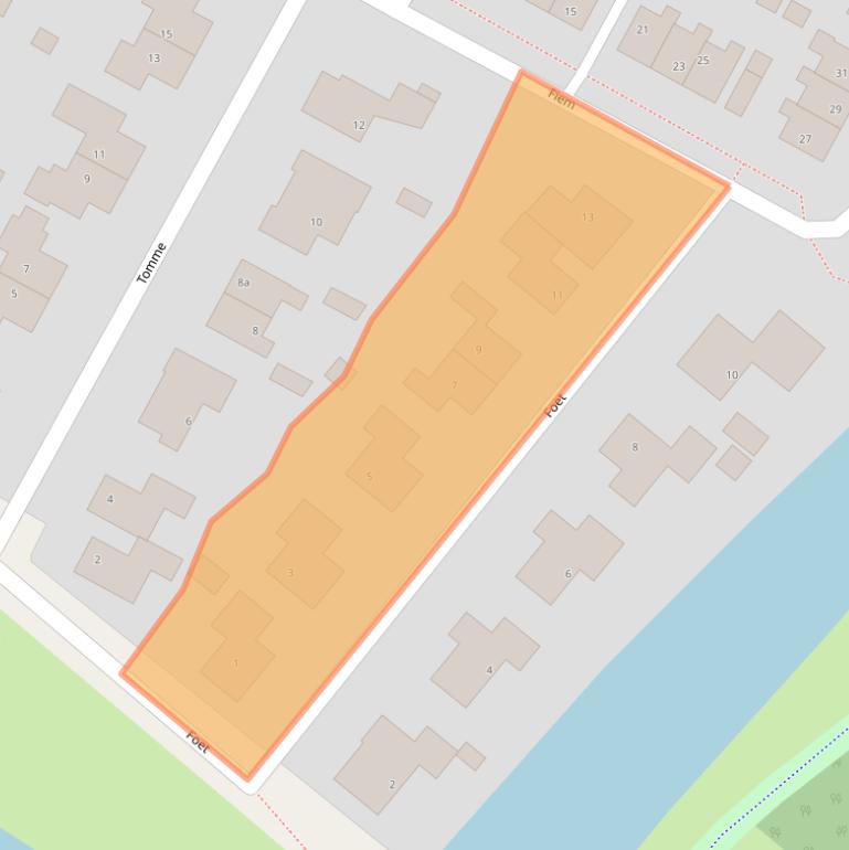 Kaart van postcodegebied 8603DL.