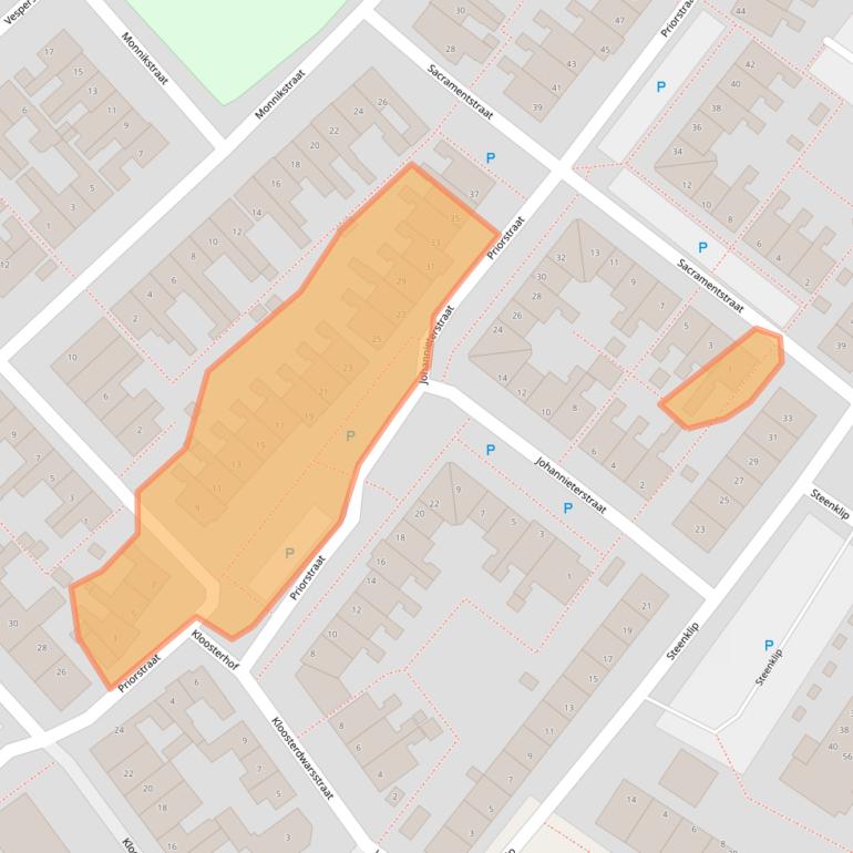 Kaart van postcodegebied 8603VN.