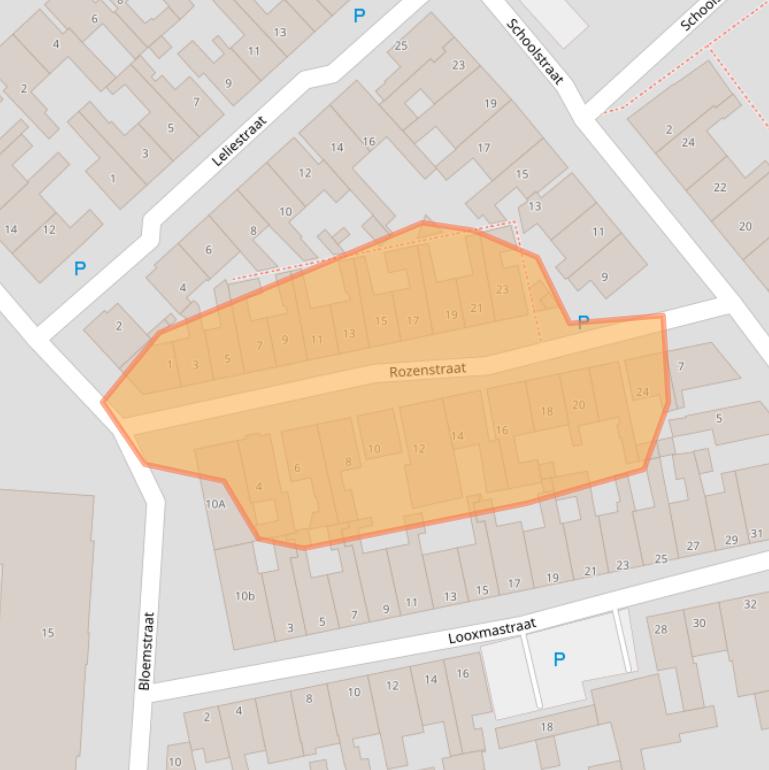 Kaart van postcodegebied 8603XP.