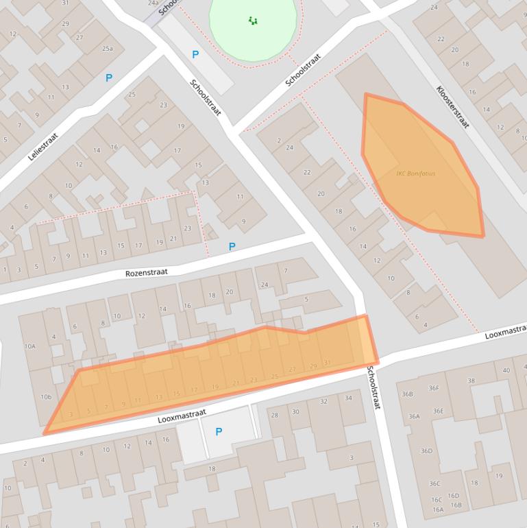 Kaart van postcodegebied 8603XR.