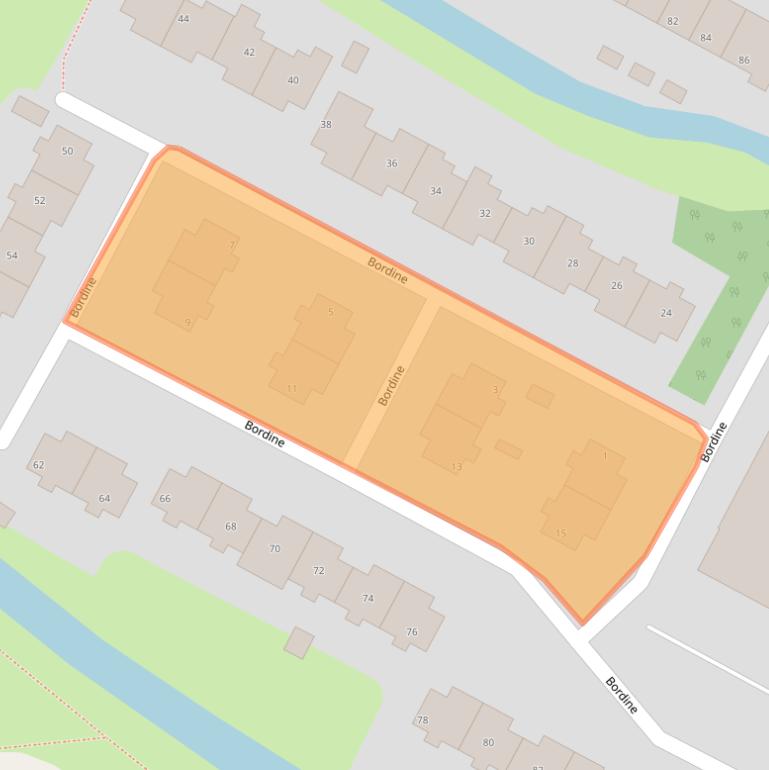 Kaart van postcodegebied 8604AC.