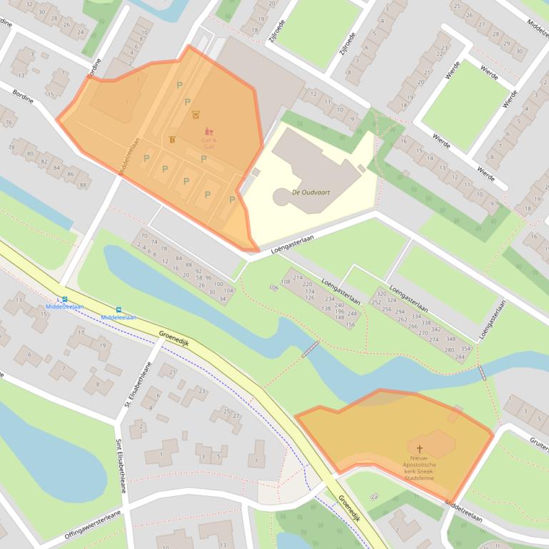 Kaart van postcodegebied 8604BH.