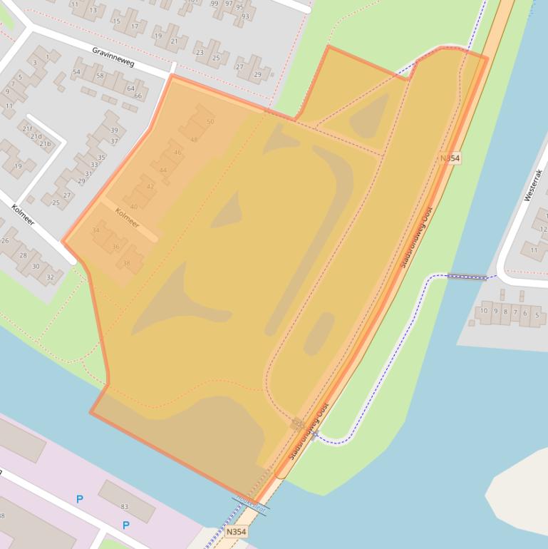 Kaart van postcodegebied 8604ET.