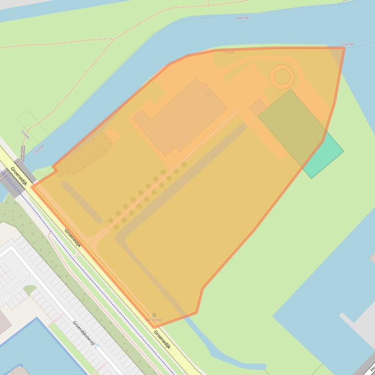 Kaart van postcodegebied 8604JB.