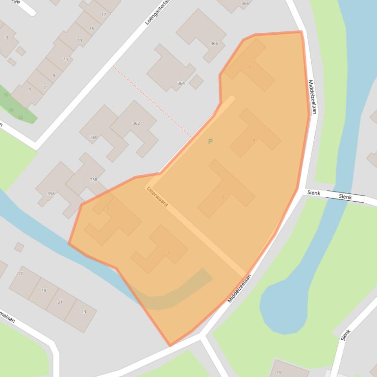 Kaart van postcodegebied 8604ZD.