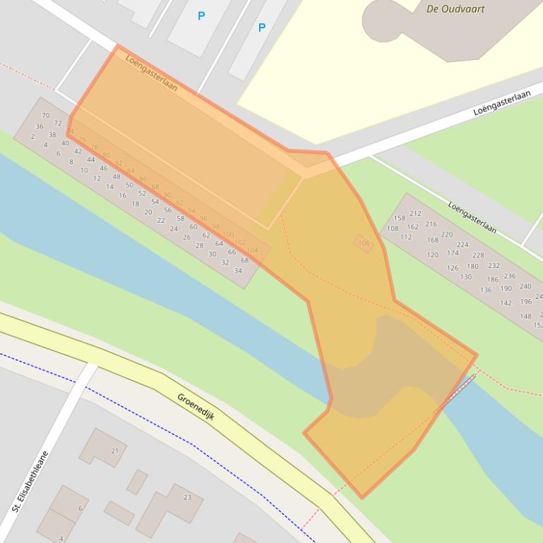 Kaart van postcodegebied 8604ZR.