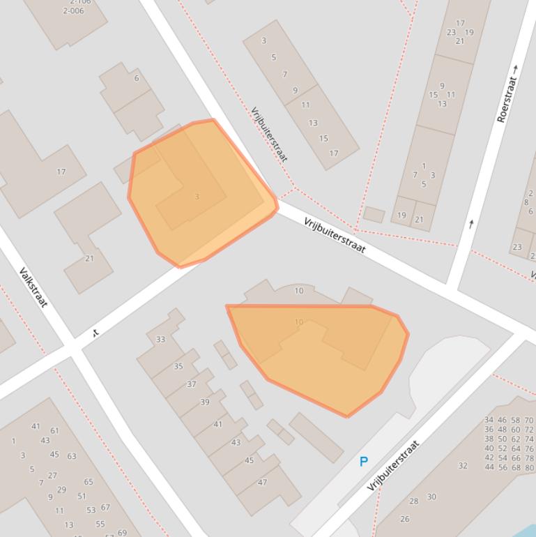 Kaart van postcodegebied 8605AT.