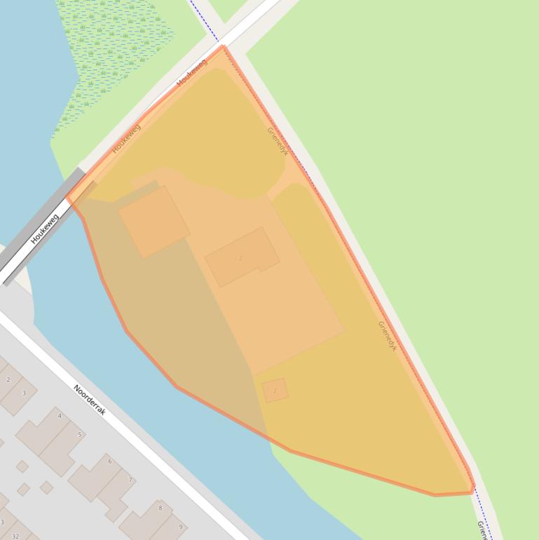 Kaart van postcodegebied 8605JD.