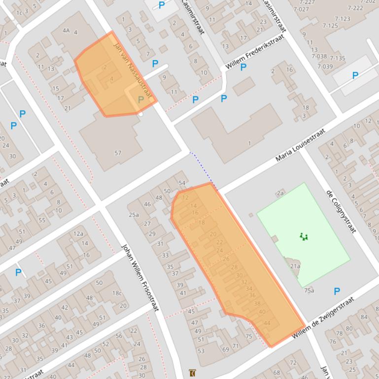 Kaart van postcodegebied 8606BB.