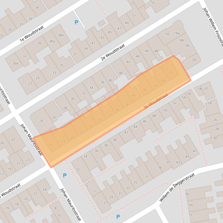 Kaart van postcodegebied 8606CM.