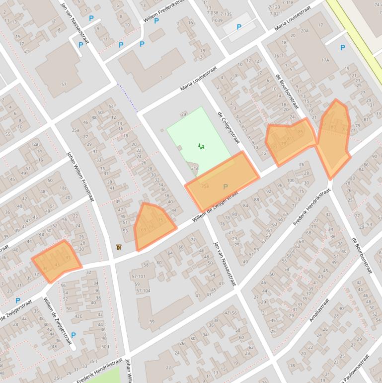 Kaart van postcodegebied 8606EB.