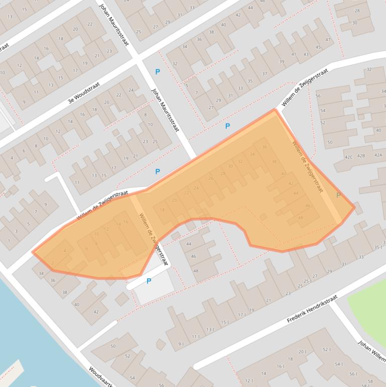 Kaart van postcodegebied 8606EC.