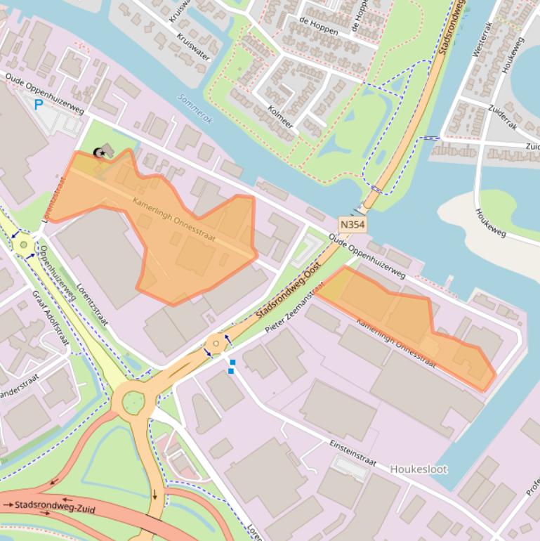 Kaart van postcodegebied 8606JN.