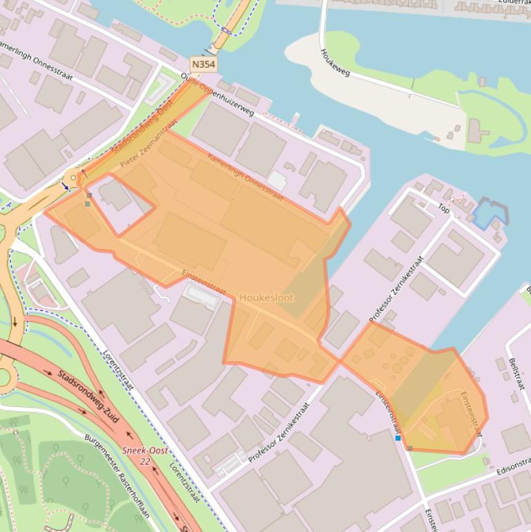 Kaart van postcodegebied 8606JR.