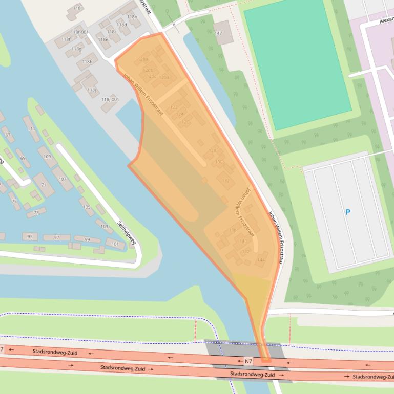 Kaart van postcodegebied 8606VR.