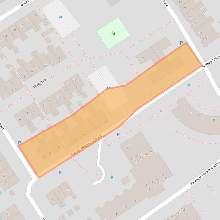 Kaart van postcodegebied 8606VV.